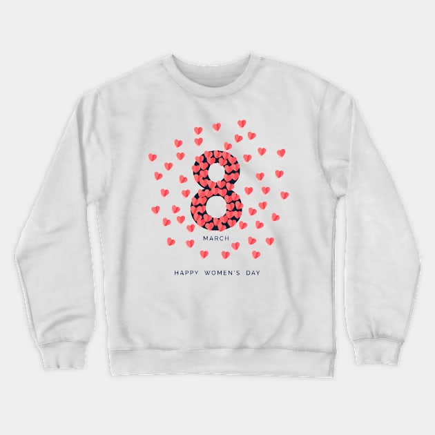 Women's Month Crewneck Sweatshirt by jobieh shop